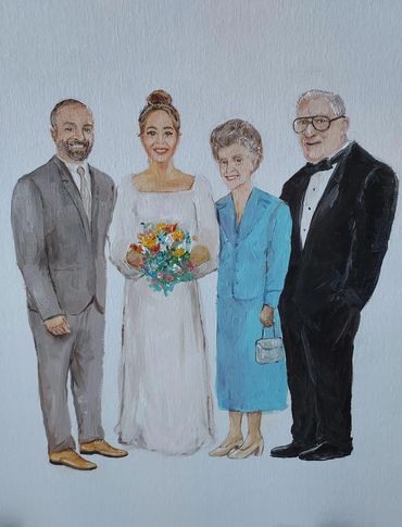 Commission Art
Live Guest Portraits
Live wedding painter
Wedding entertainment 
Ohio
Art