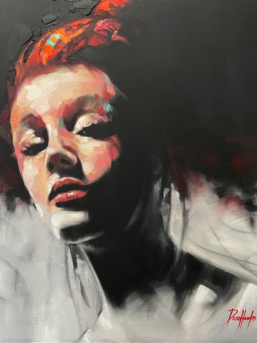 Tableau de Normand Deschamps, la Belle galerie