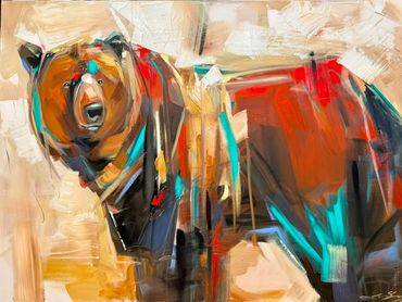 ours de laura stevens, la belle galerie quebec