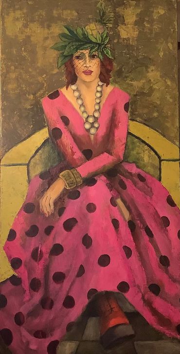 Tableau de Louise Boulanger, ras le bol la comtesse à la belle galerie