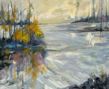 Tableau paysages Sylvie Durand, la belle galerie