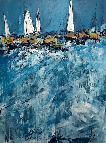 Tableau de Francine Charbonneau, la belle galerie