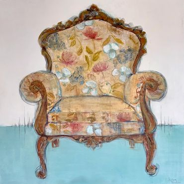 Tableau de Jocelyne Tremblay. La belle galerie, Vieux port de quebec