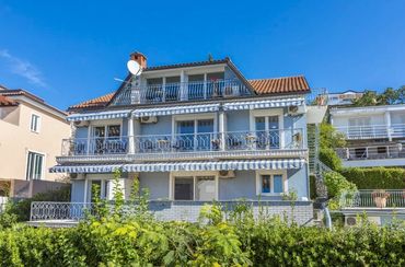 blue pearl apartments in crikvenica, complex