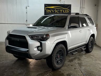Toyota 4Runner with tinted windows and lights