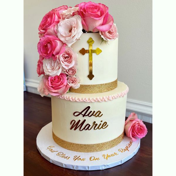 Baptism Cake