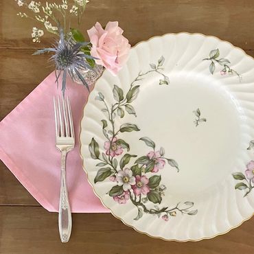 vintage Homer Laughlin dinner plate