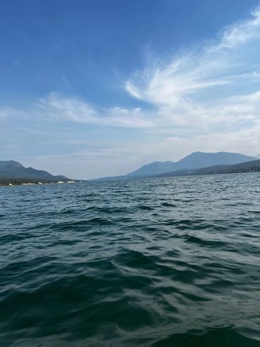 Columbia Lake Swimming