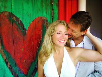 Colorado couple celebrating love—Denver wedding catering that adds heart to your big day.