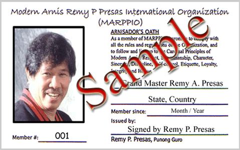 sample id card