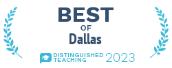 Best of Dallas Distinguished Teaching Award 2023