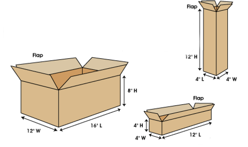 Box Measurements and shipping guidelines
