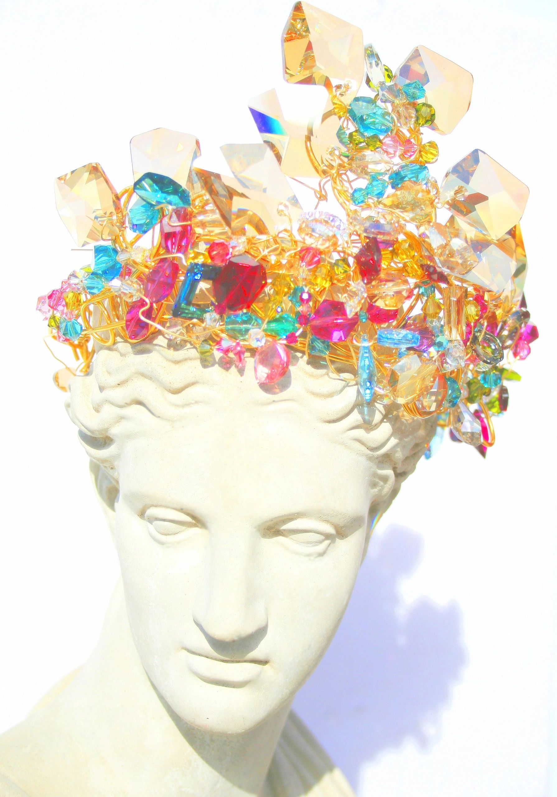 Crown of Swarovski crystals by Sugar Gay Isber