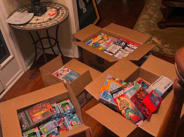 Working with Good 360 to receive gifts for our patients.