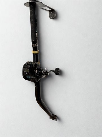 Bent butt rod holder is Made with 11g steel and powder coated silver vein.