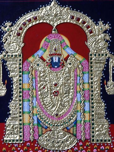 Venkateswara Swami
Width: 18inch
Height: 24inch