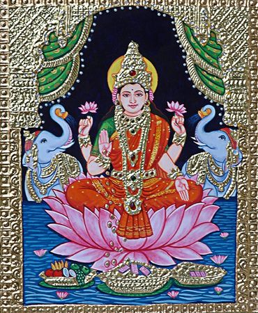 Gaja Laxmi
Width: 10inch
Height: 12inch