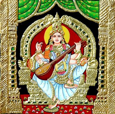 Saraswathi Devi
Width: 12inch
Height: 10inch
