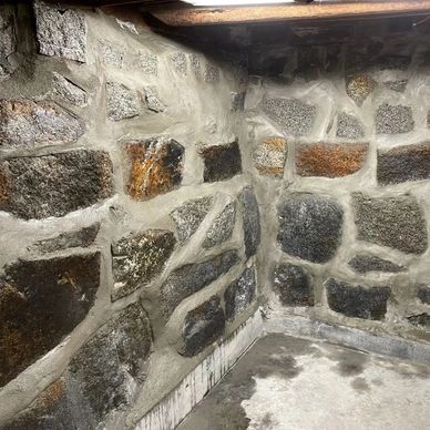Ipswich Ma stone foundation repairs and waterproofing