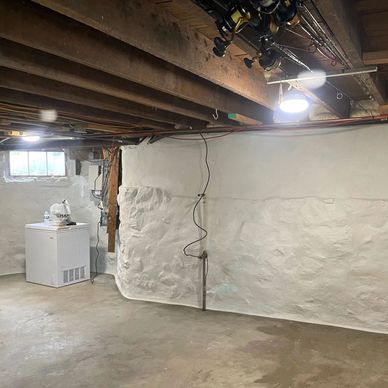 Ipswich Ma stone foundation repairs and waterproofing