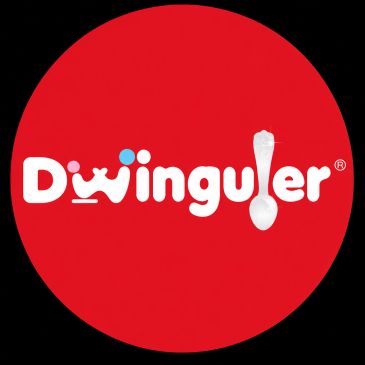 Logo featuring the word 'Dwinguler' with creative letters.
