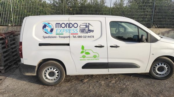 mezzo aziendale per trasporto merci 100 elettrico