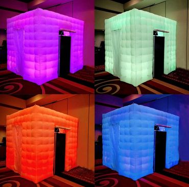 We offer LED Photo Booth (Extra Charge)