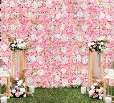 Flower Wall Backdrop available for extra charge!!!