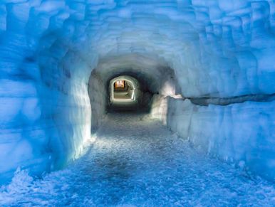 North Pole. Village of Elf where the elves live.