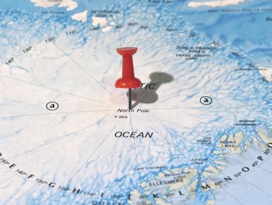 Where Santa hides presents