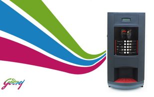 Godrej coffee vending machine model mini fresh 4400  available at 9811642923