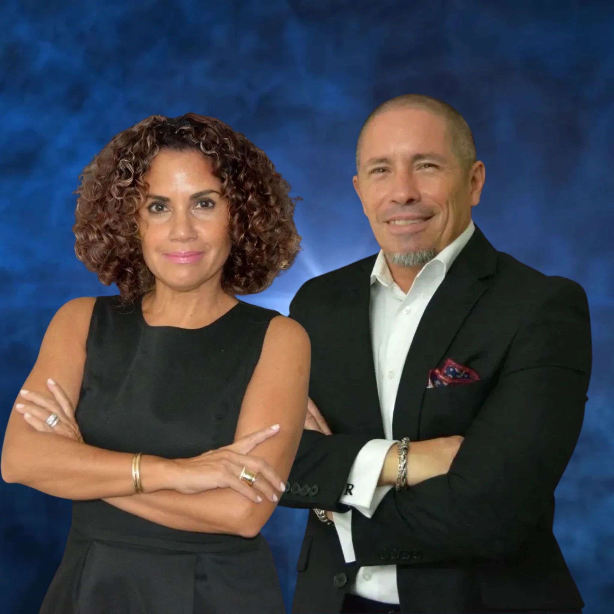George L. Rosario (#GeorgeTheSpeaker) & Claudia P. Rosario (#TheFeistyColombian) are #TheRosarios.