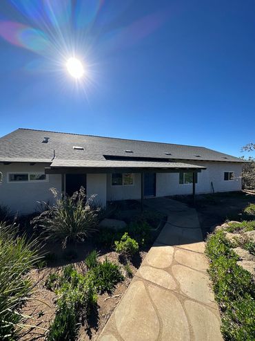 New roofing windows, and paint for exterior of whole house remodel in Alpine by LZ Construction