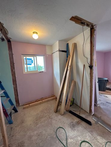 Opening up exiting bathroom to master bedroom to create better access and layout