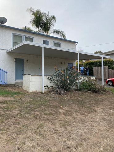Exiting space for attached Lemon Grove ADU