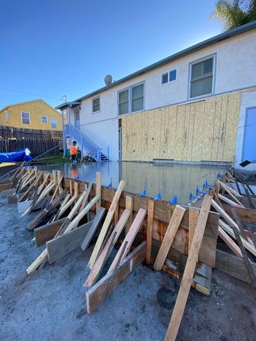 Foundation poured for Lemon Grove accessory dwelling unit ADU