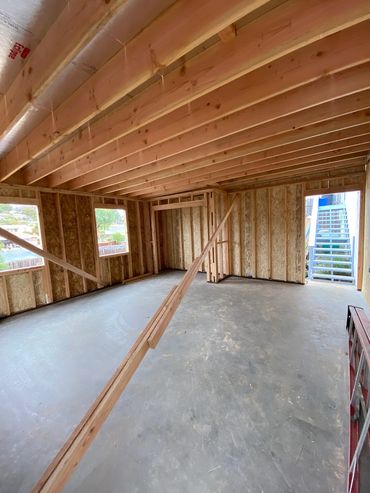 Interior framing view of Lemon Grove ADU
LZ Construction Lemon Grove Remodeling Contractor