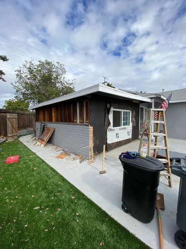 Demolition of exiting carport conversion in La Mesa, CA