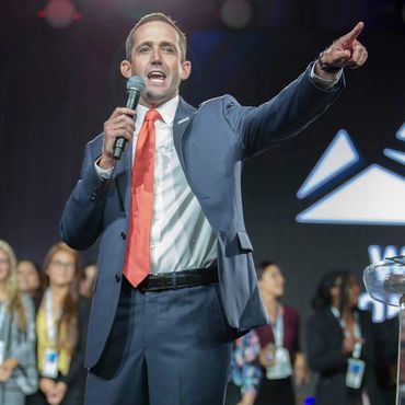 Jeff Hunt speaking at the Western Conservative Summit