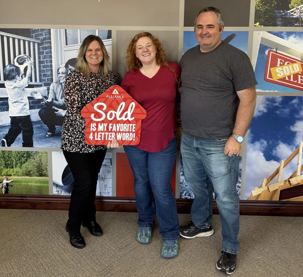 Closing day for home sold