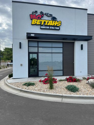 Riverdale Utah location using Johnson FIlms Blackout on their service door facing Riverdale Road