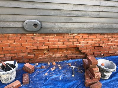 Peabody Masonry Repairs. Brick repairs.