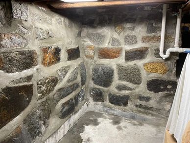 Billerica stone foundation repairs and waterproofing services