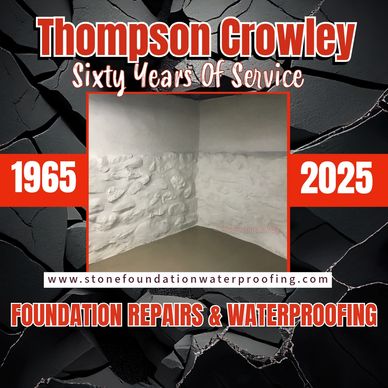 Waltham stone foundation e repairs.