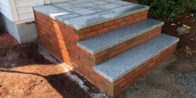 Peabody, Beverly, Danvers brick step repairs.
