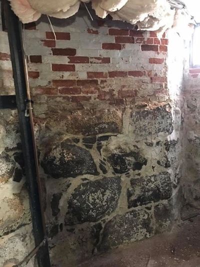 Brick foundation repairs Peabody . 