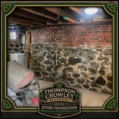 Massachusetts stone foundation repairs and waterproofing