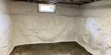 Beverly stone foundation basement sealing