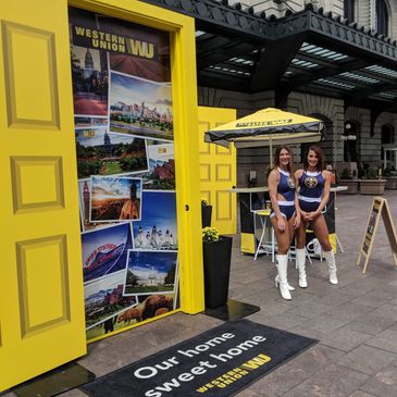 Western Union Mobile Marketing Tour with Denver Nuggets at Union Station