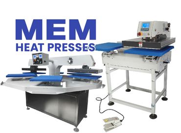 MEM Heat Presses for DTF tranfers and other garments
